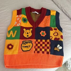 Disney Winnie the Pooh vintage inspired vest